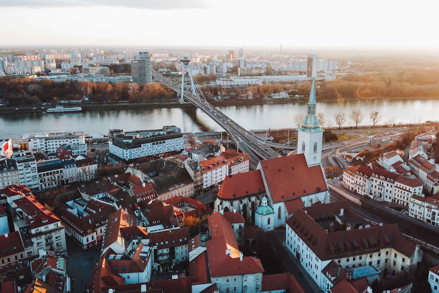 A view over Bratislava. Image: Martin Katler/Unsplash under a CC licence