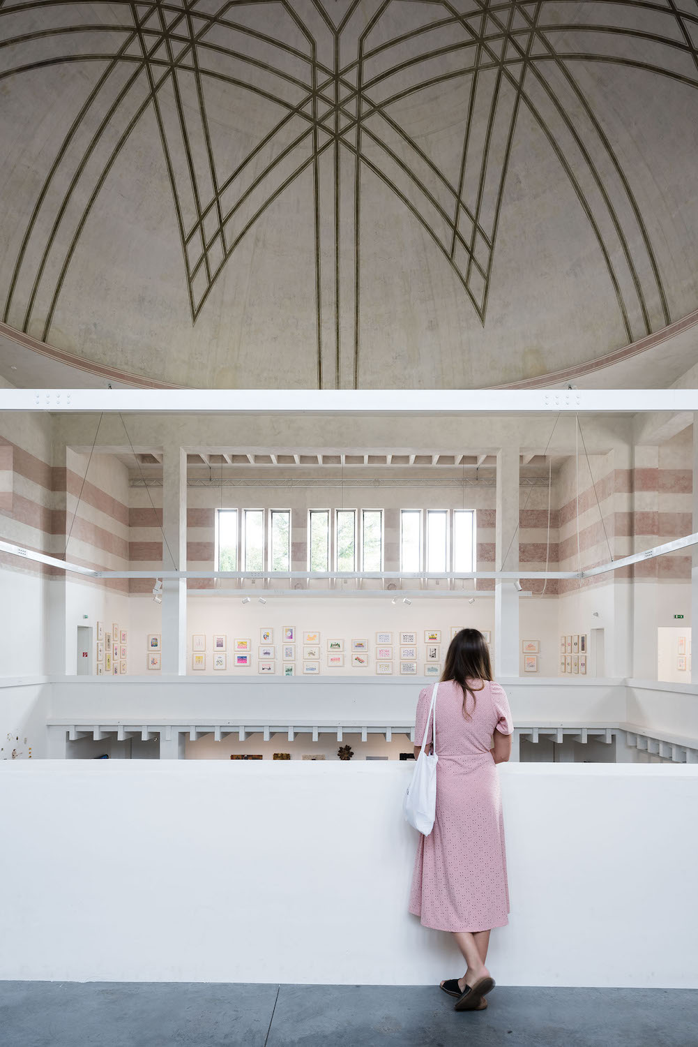 An exhibition of prints created for Čierne Diery in the Zilina Nova Synagogue. Image: Matej Hakar