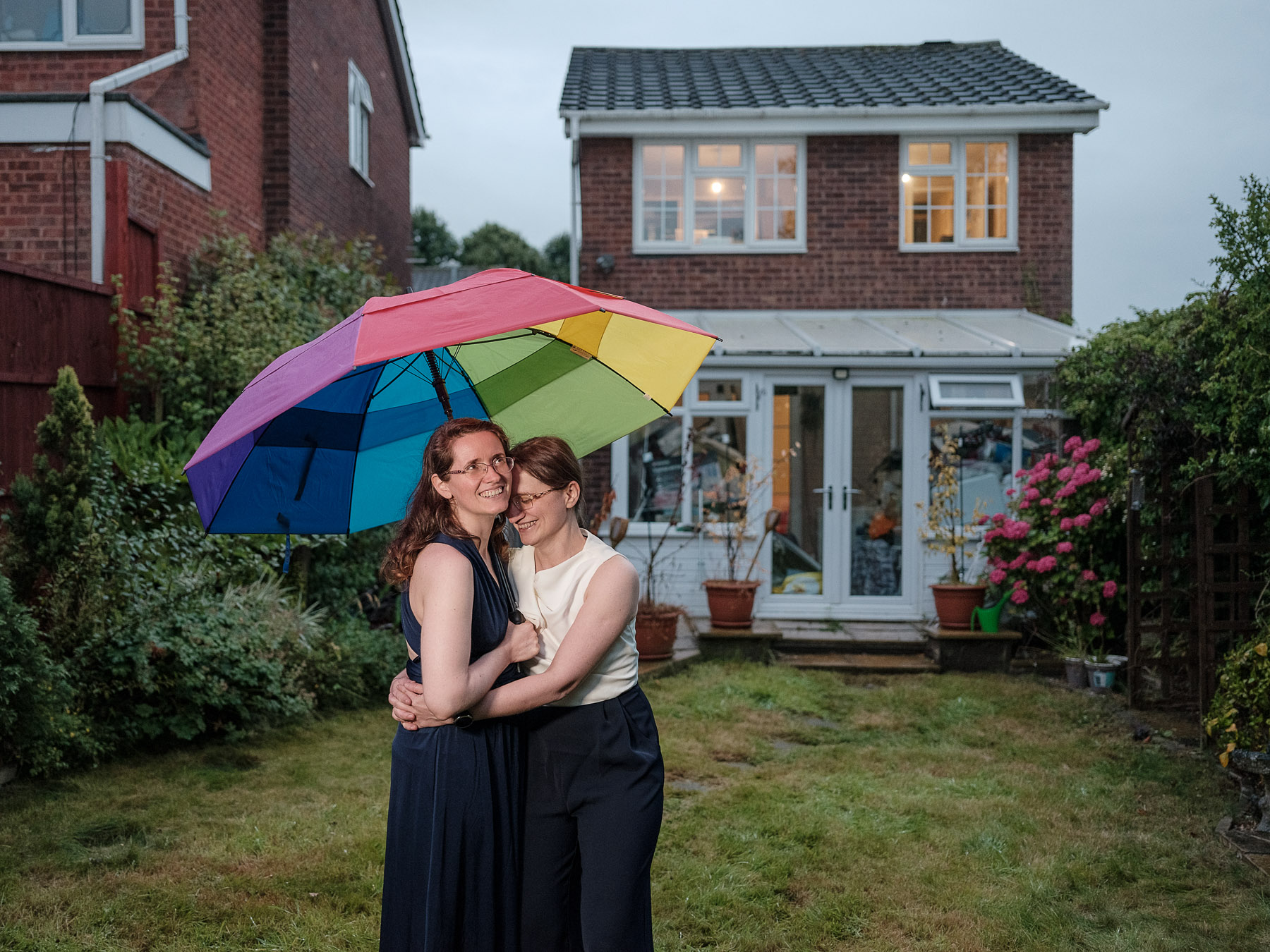 Ella and Crina are a gay Romanian couple who were able to get married in the UK