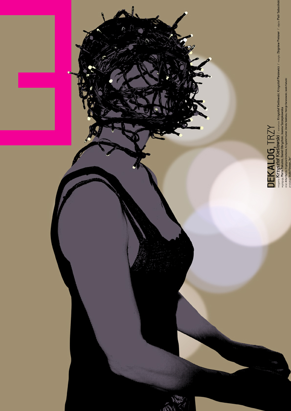 Dekalog: Three poster. Artist: Ewa Bajek