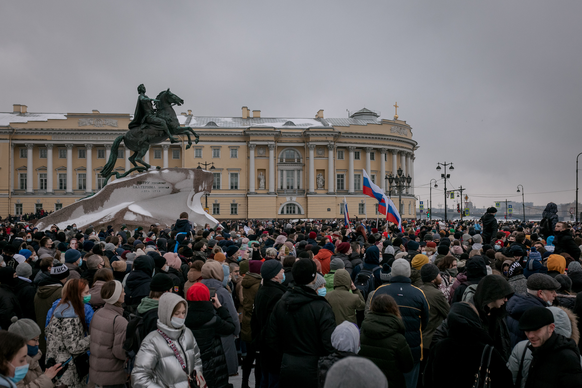 St Petersburg, 23 January