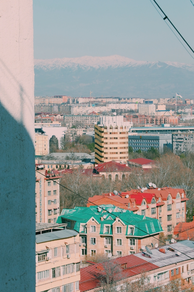 An aerial street view of Tashkent. Image: Nozima Azizova under a CC licence