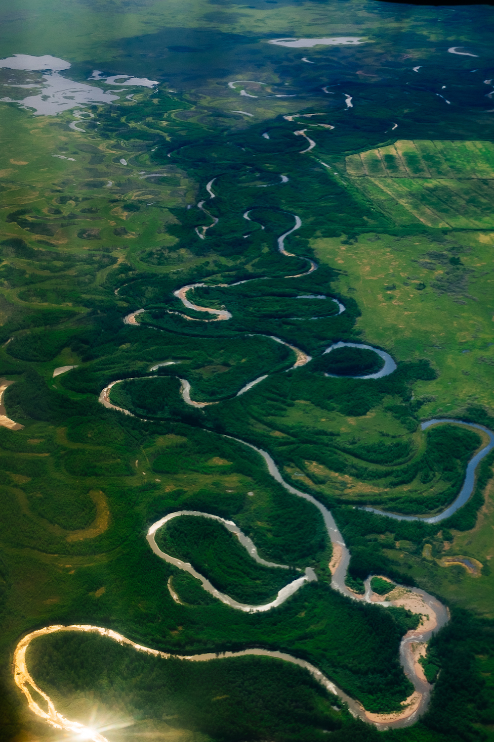 Elgen River, Srednekansky District