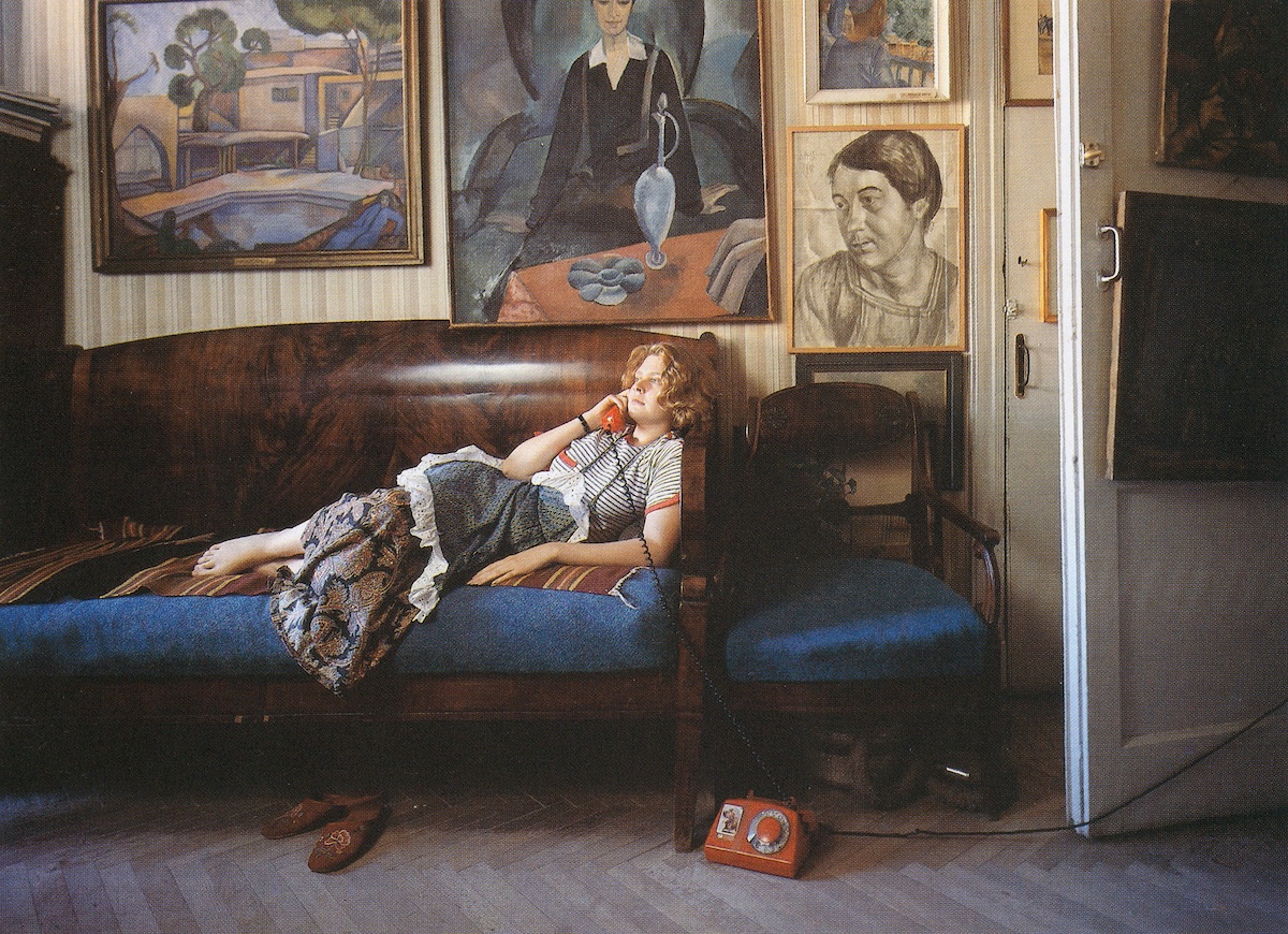 Image: Abram Chudnovsky's apartment, Leonid Ogarev, early 1990s. 