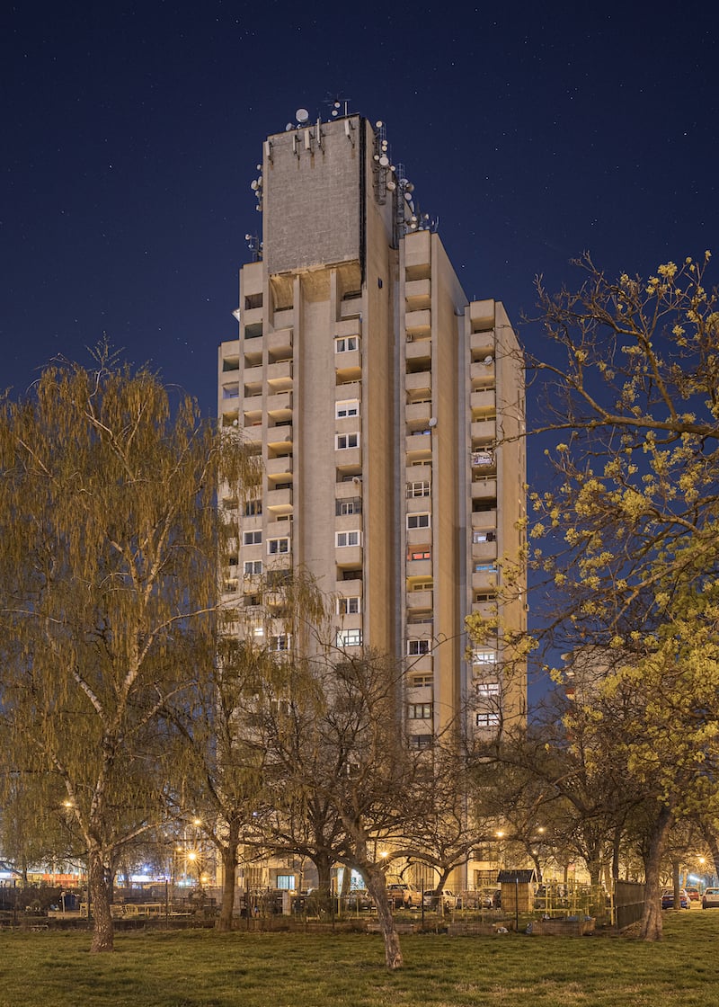 The Újpalota Apartment Tower, one of the buildings spotlighted in Hungary's Othernity. Image: Dániel Dömölky