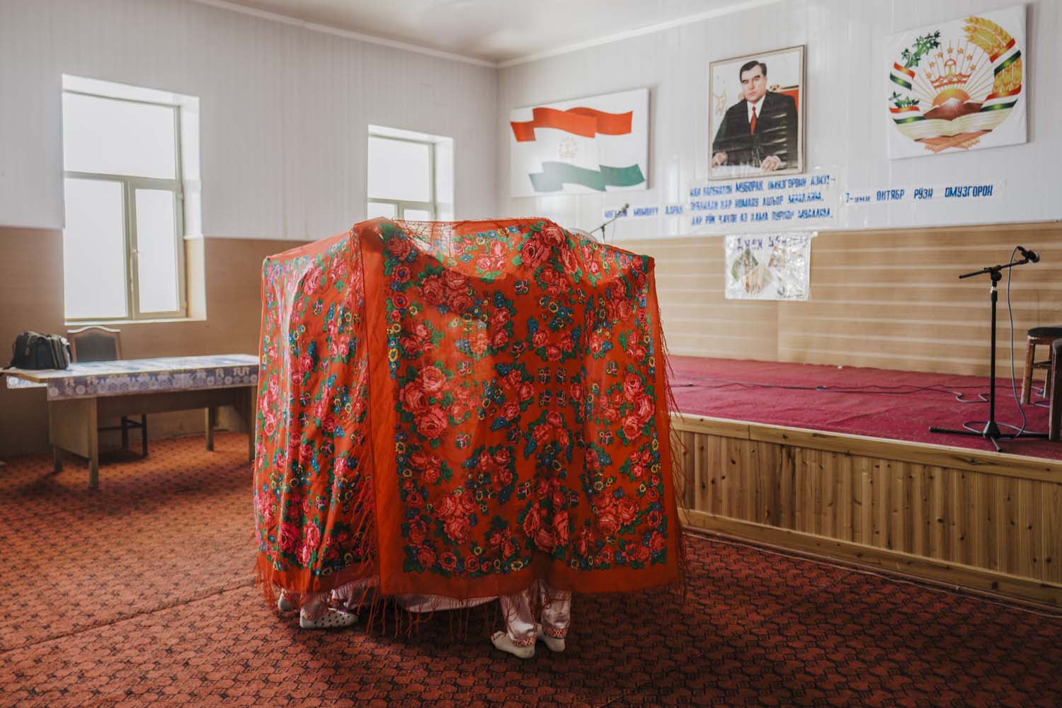 Celebrations at a school in Murghab for Teachers’ day