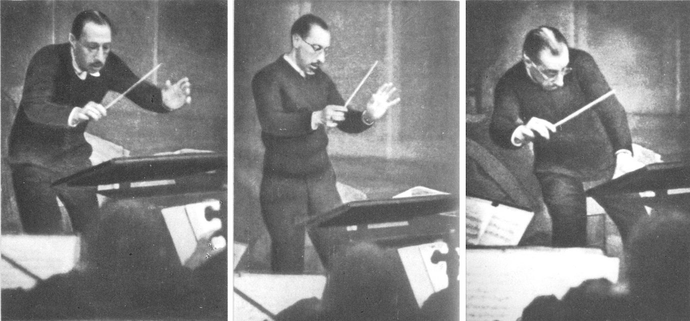 Stravinsky in Germany in 1929