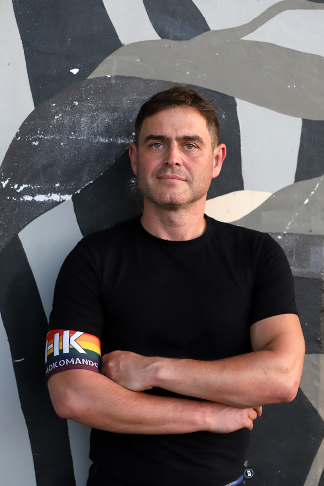 Homokomando member Tomasz Sarosiek