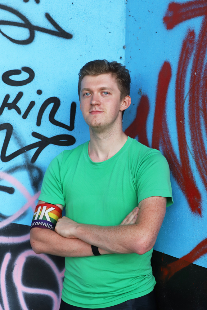 Homokomando member Jan Luczkiewicz