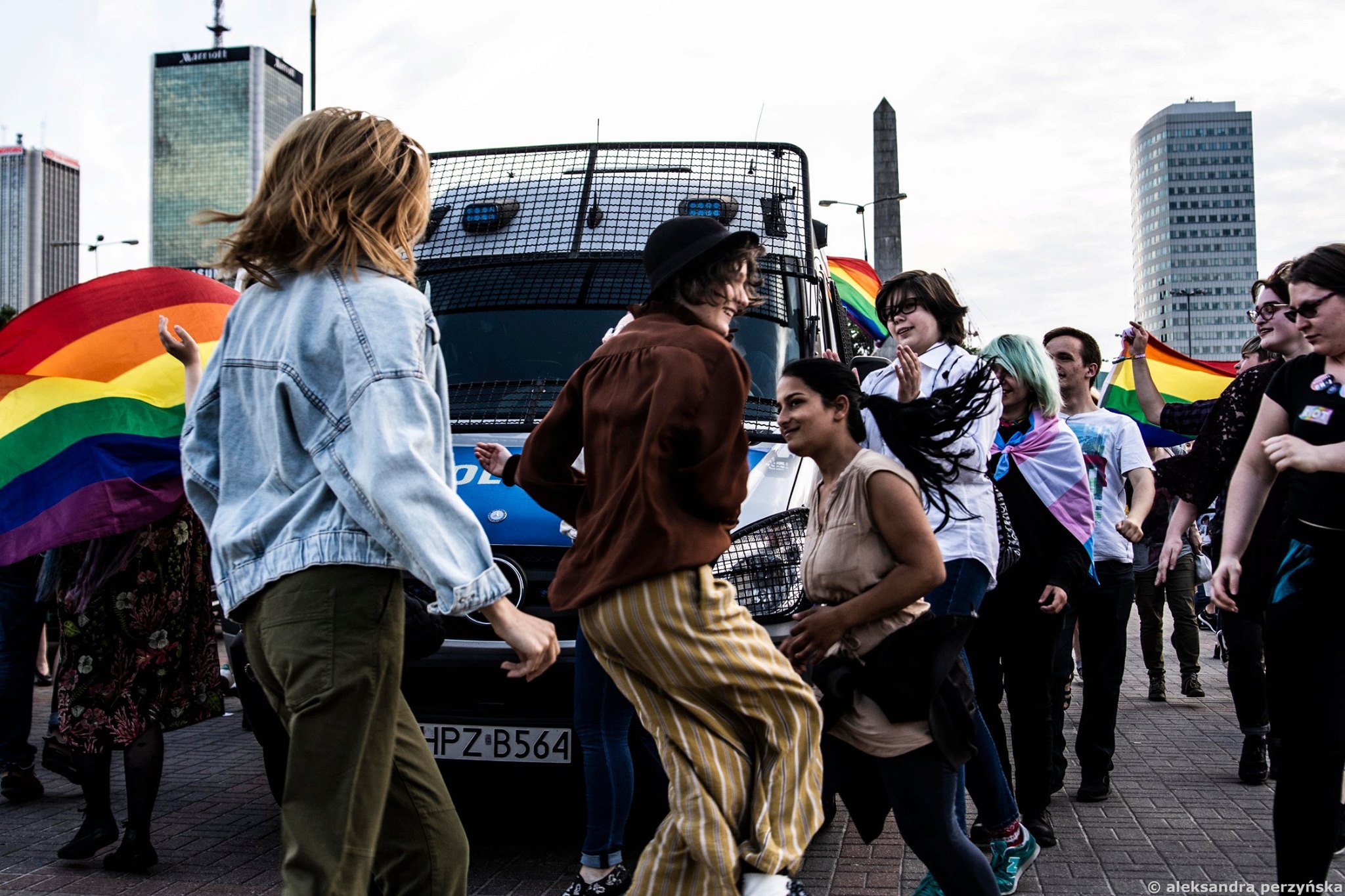 A Stop Bzdurom dance-off. Image: AP.ART/Aleksandra Perzyńska