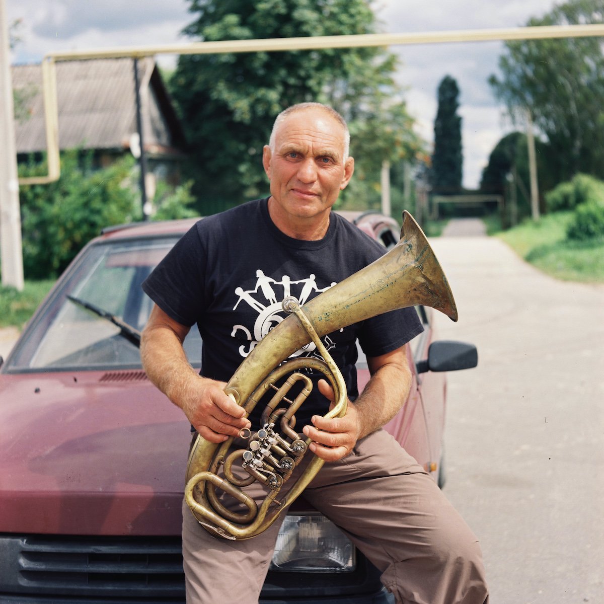 Nikolai Demin, musician, member of a military orchestra, and jazz lover 