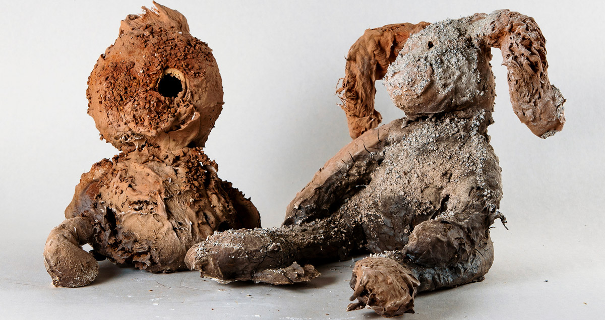 Clay, chaos and urban detritus merge in Daniil Antropov’s ceramic sculptures 