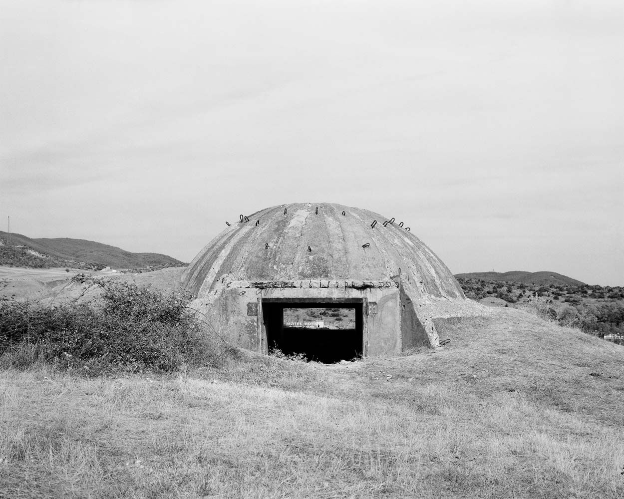 A command-and-control bunker, known as Pike Zjarri ("firing point") or PZ, in Bilisht, close to the border with Greece. 