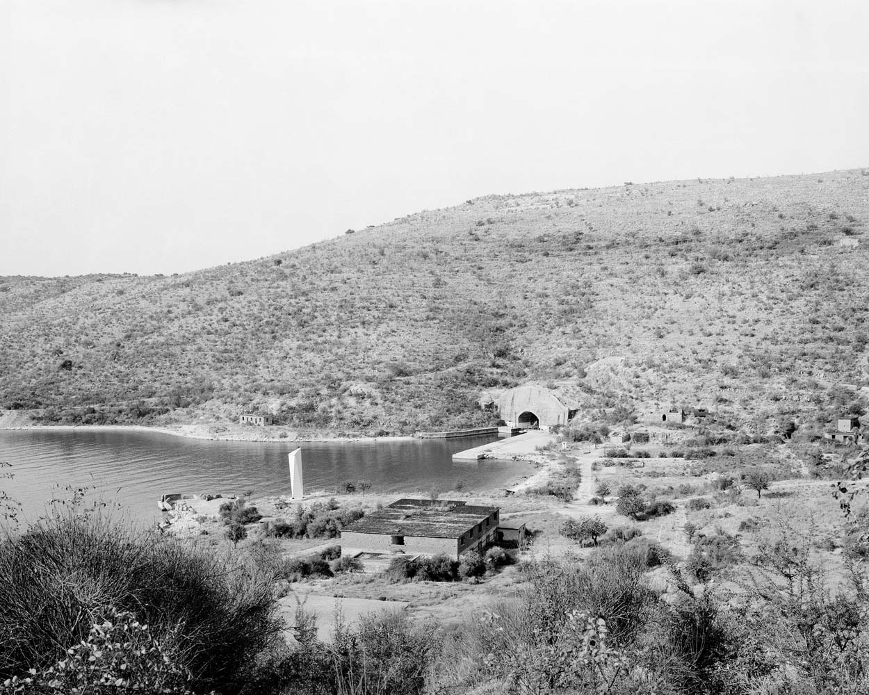 Porto Palermo Tunnel. This submarine bunker is one of the biggest fortifications of Albania