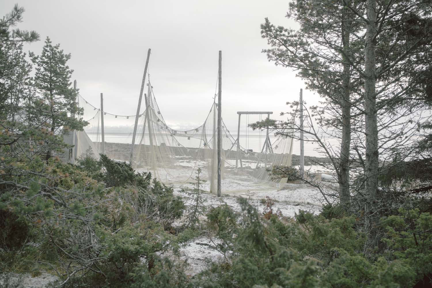 Fishing nets in Tonya Tetrina.