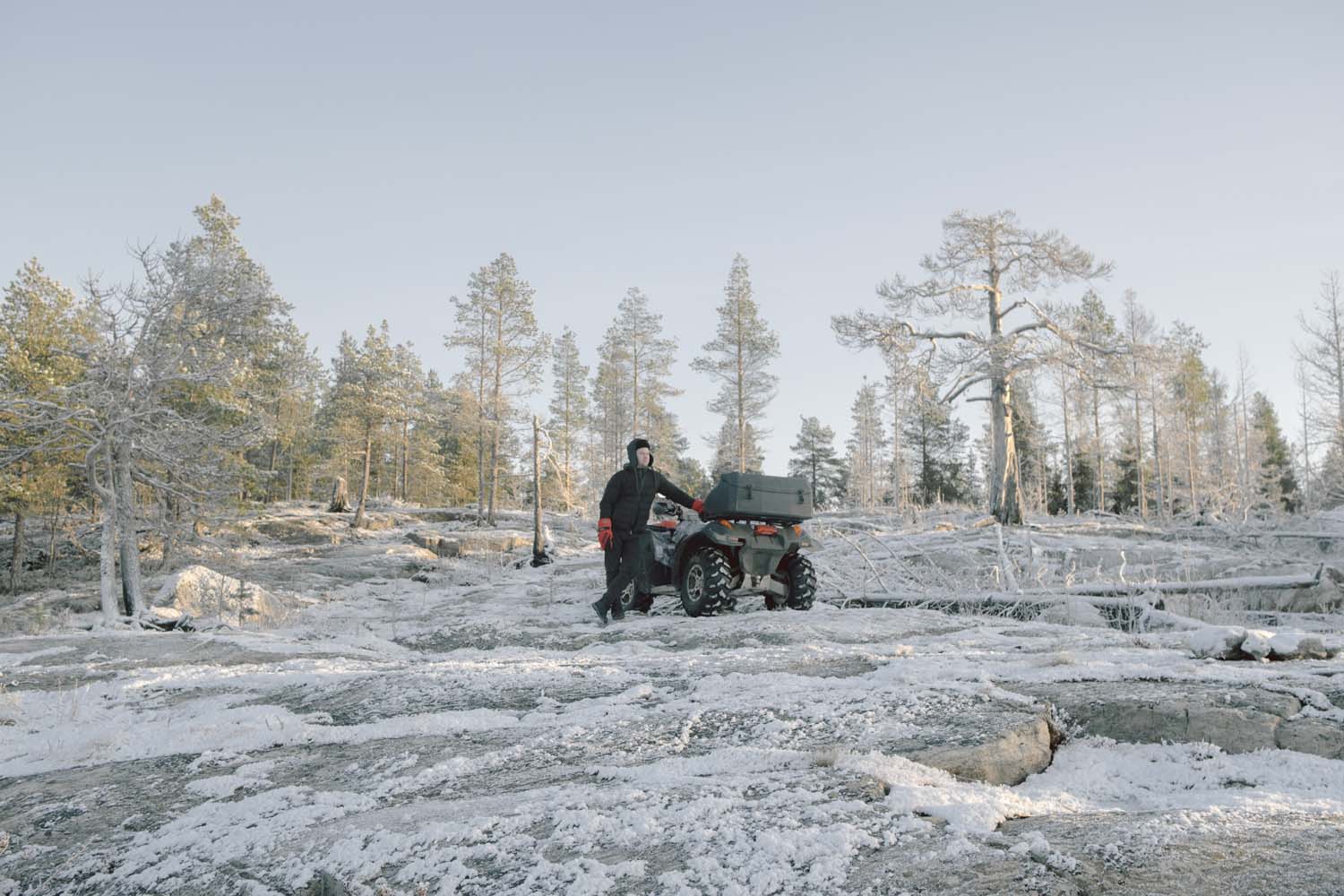 Alexei works in a factory in Kandalaksha and is developing a small tourist business in Umba. 