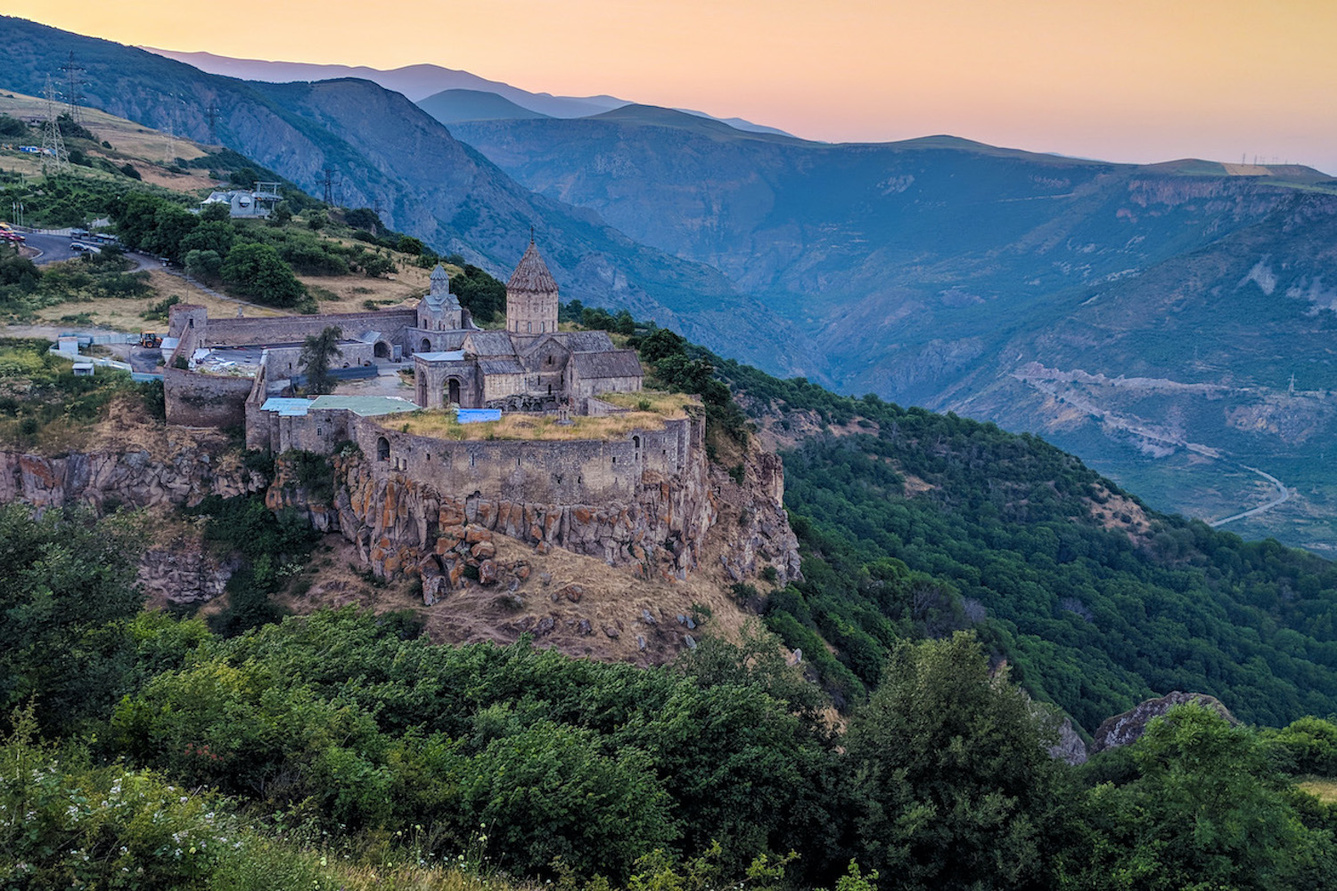 Tatev Monastery in Syunik, Armenia. Image: Tom Allen/Transcaucasian Trail Armenia