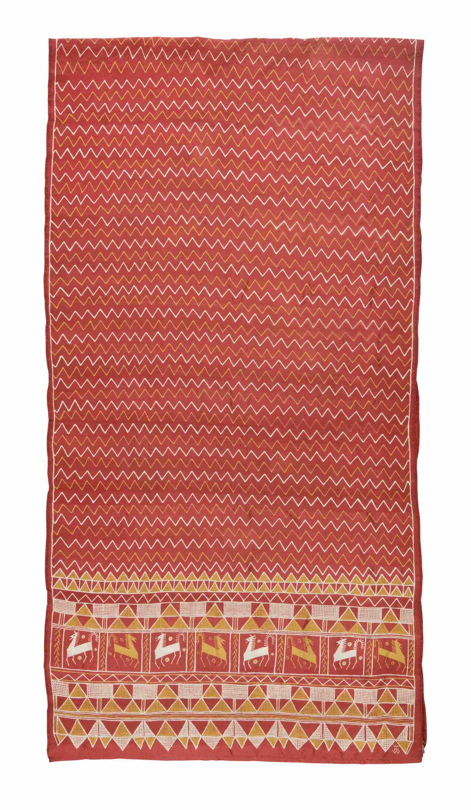 Batik scarf. Image: Norbert Okołowicz/ National Museum in Kraków