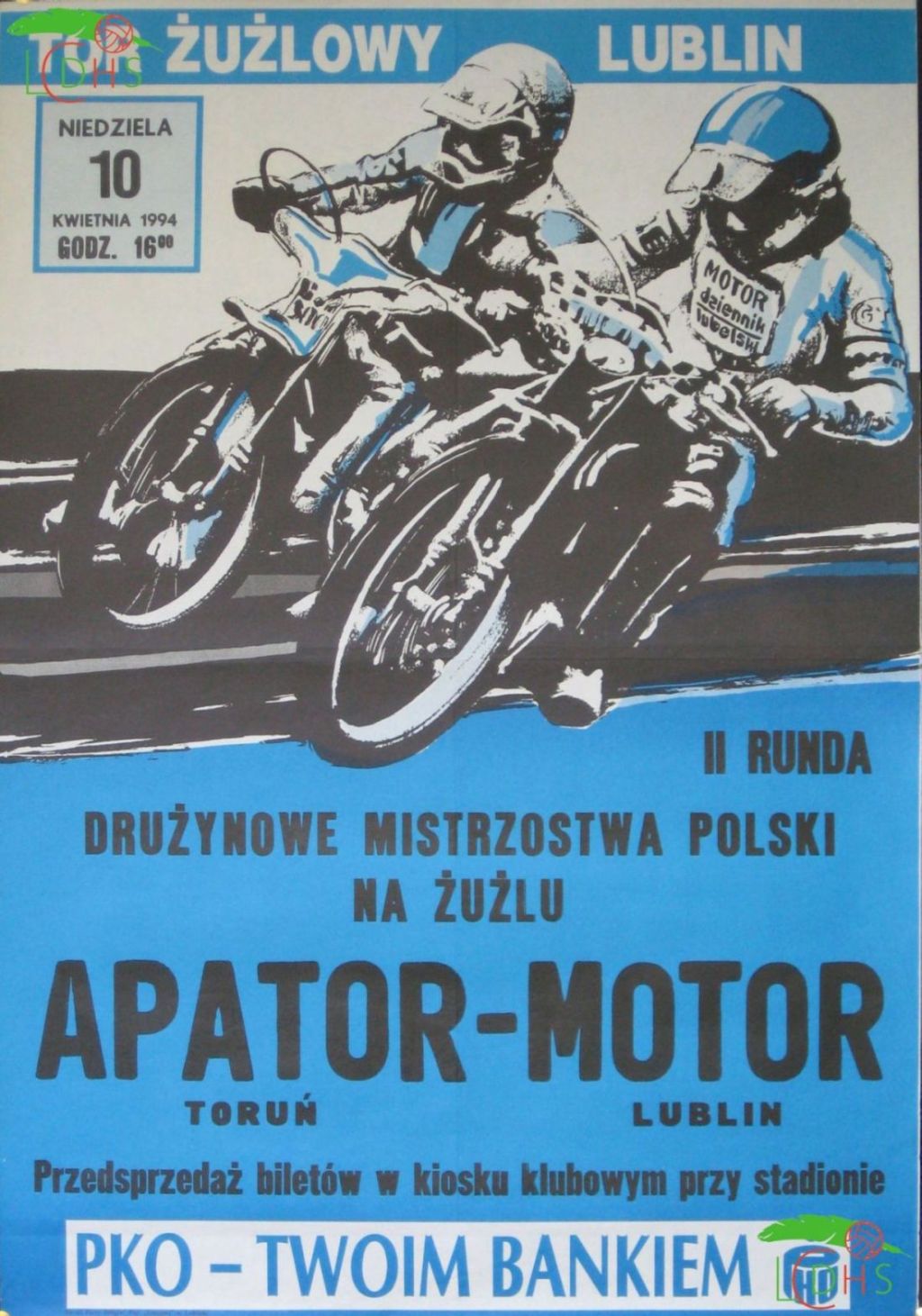 Lublin speedway poster (1994).