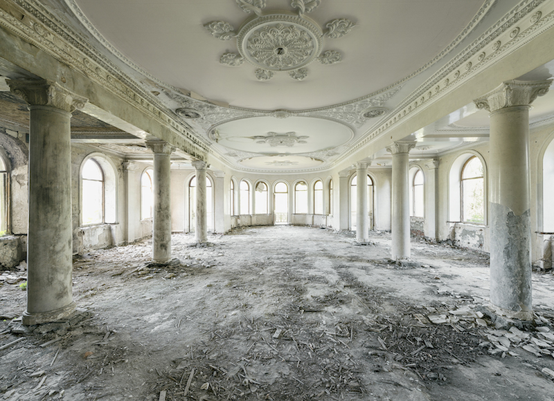 Marvel at the abandoned neoclassical sanatoria nestled in a Georgian spa town 