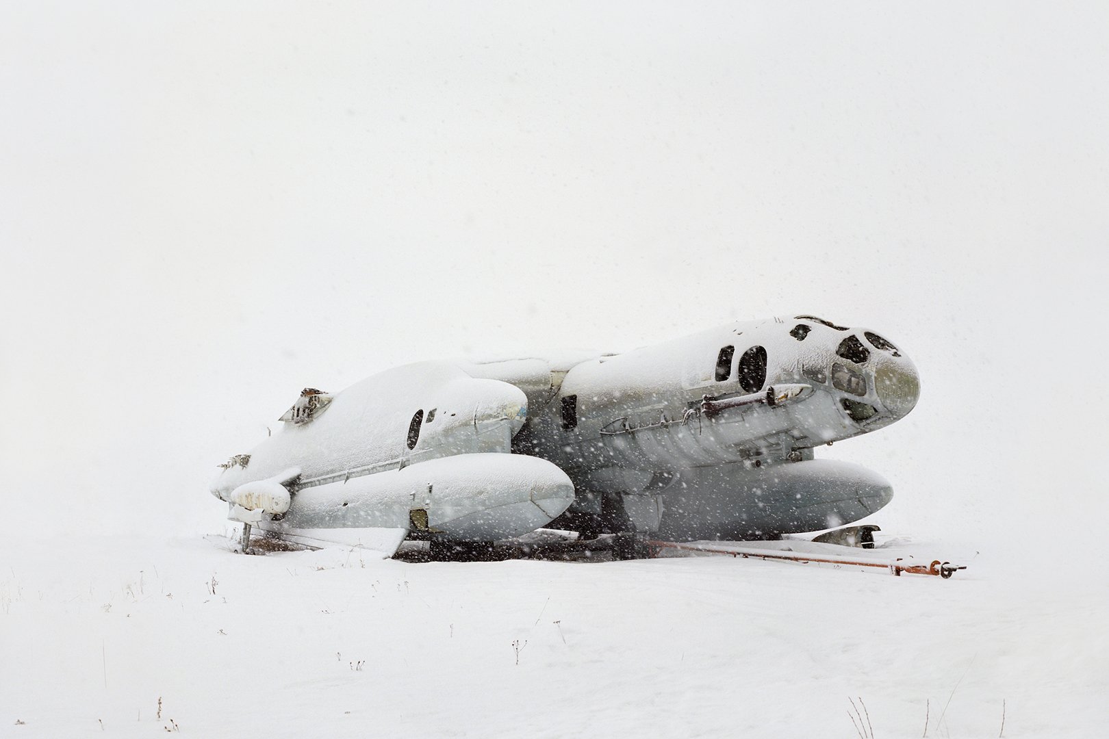 Snow ghosts: Soviet military-industrial power frozen in time