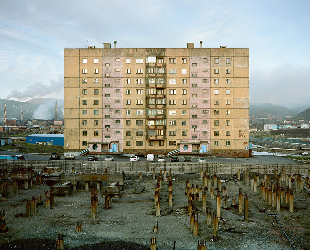 Norilsk is the second biggest city in the Arctic Circle.