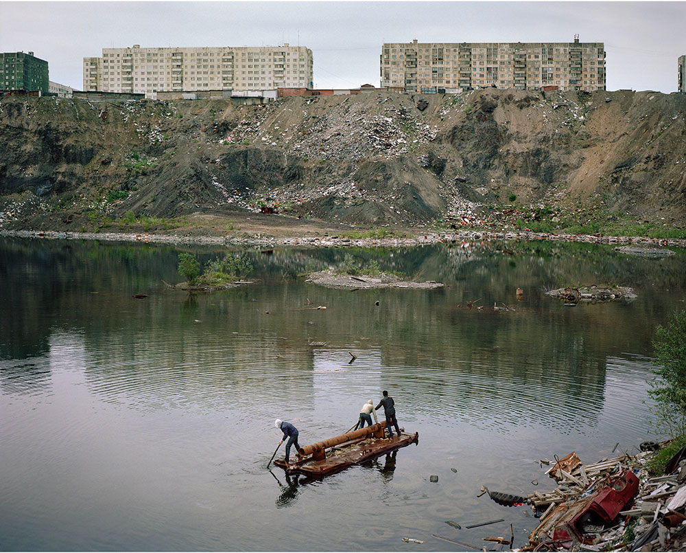 Courtesy of Gronsky, the harsh industrial landscape takes on an Arcadian beauty.