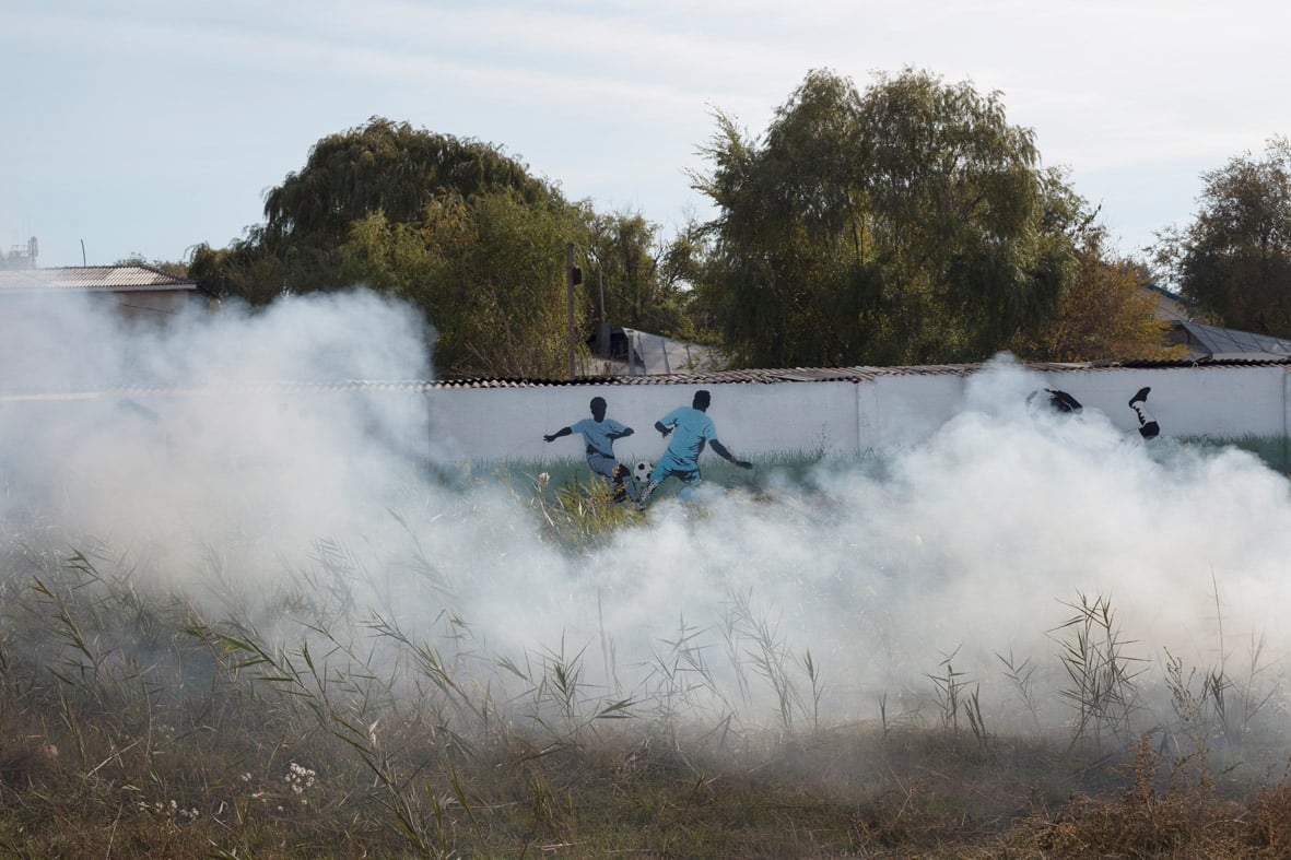 This art-protest in the heart of Chisinau is reclaiming Moldova’s sporting spirit