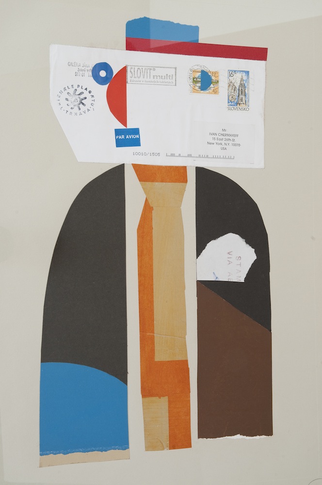 Doorman at the Lindenhof, collage, 1998