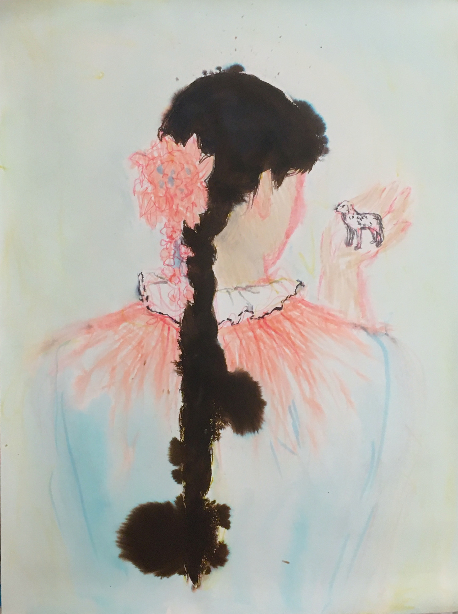 Portrait, 2020, Lurkmoar exhibition, 2020. MYTH Gallery, St Petersburg. Curator: Anna Zavediy
