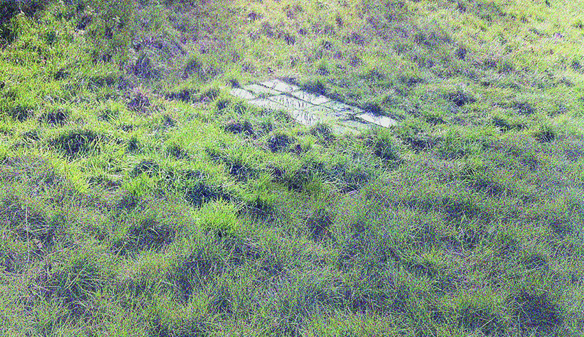 Window. Land art installation in Cambridge, 2012