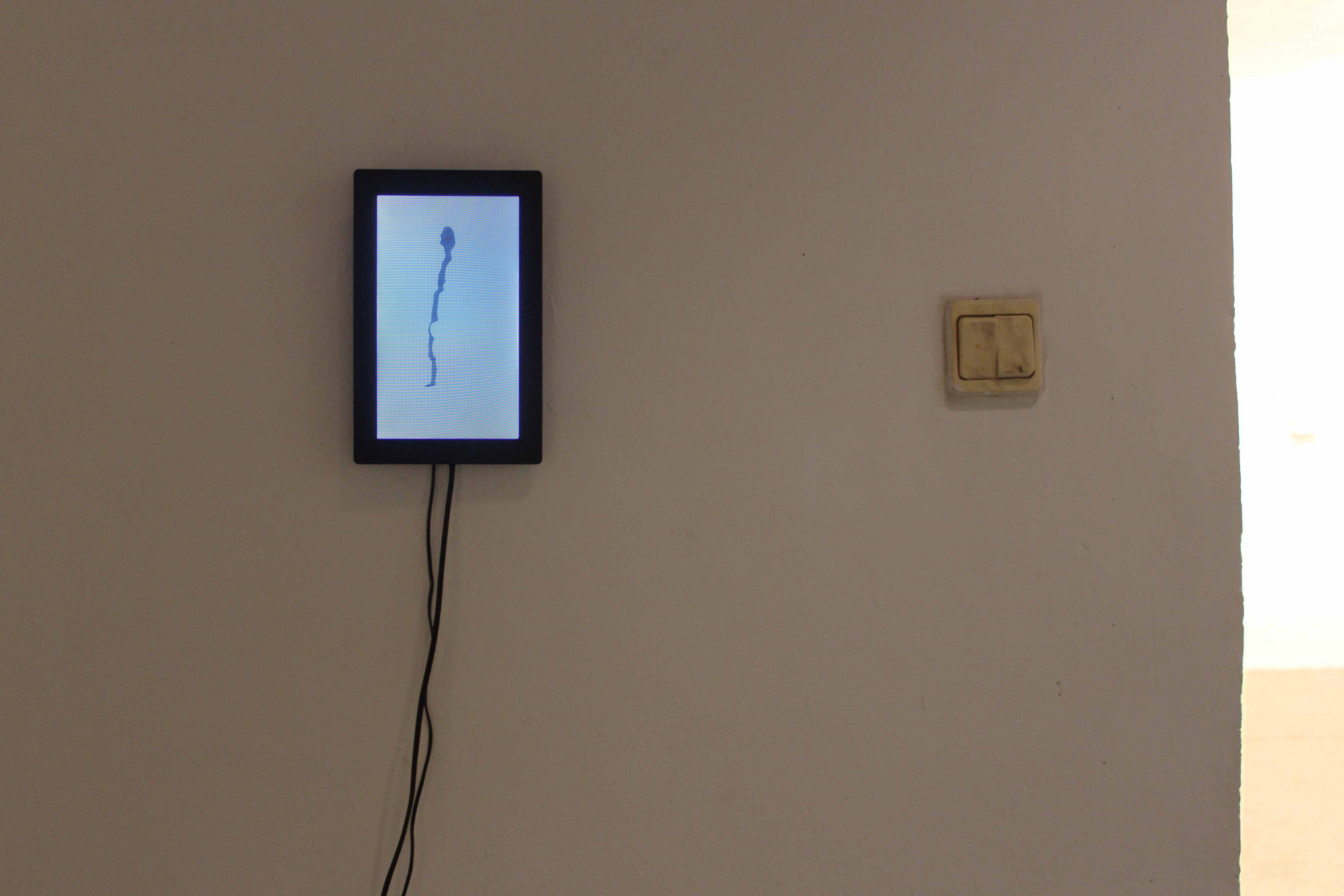 Fragment of the 465 Sounds installation, 2019. Navicula Artis gallery, St Petersburg. This project is an exploration of a visual work by Olga Moiseeva