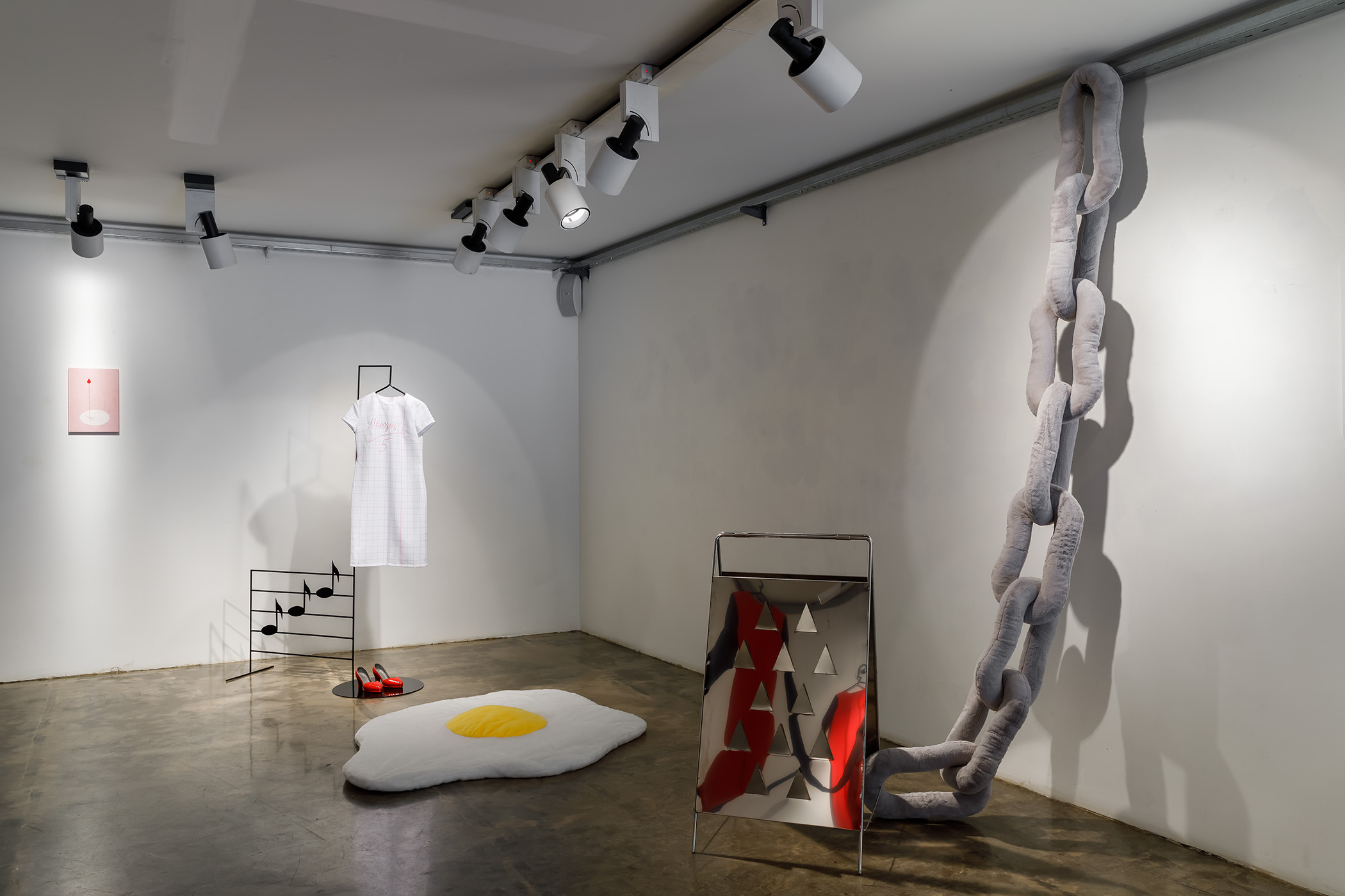 From the exhibition Iron Overtones, 2019. Marina Gisich gallery, Saint Petersburg