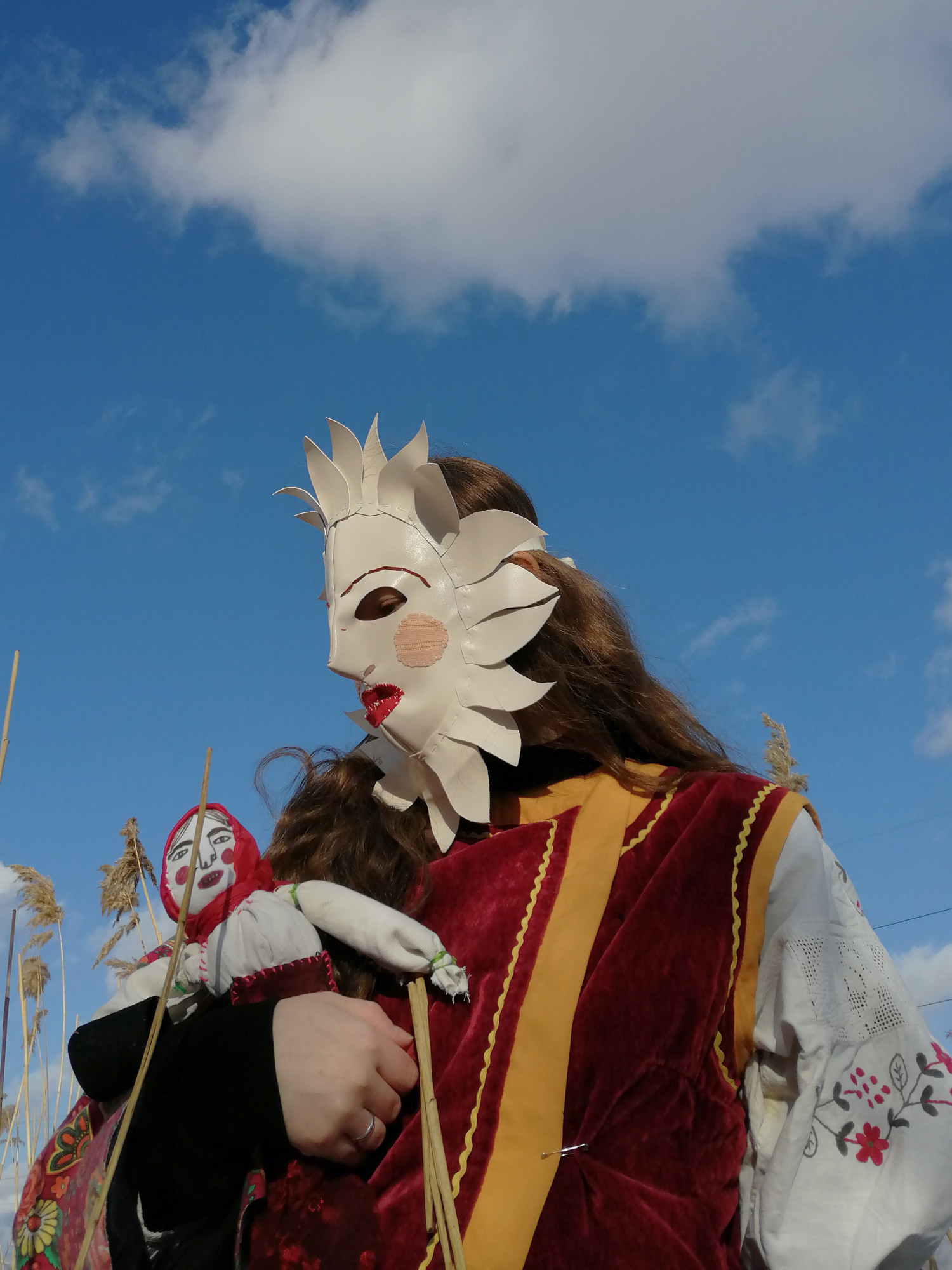 Máslenica, 2020. This work’s title refers to a Slavic holiday celebrating the end of winter, with its roots in pagan tradition