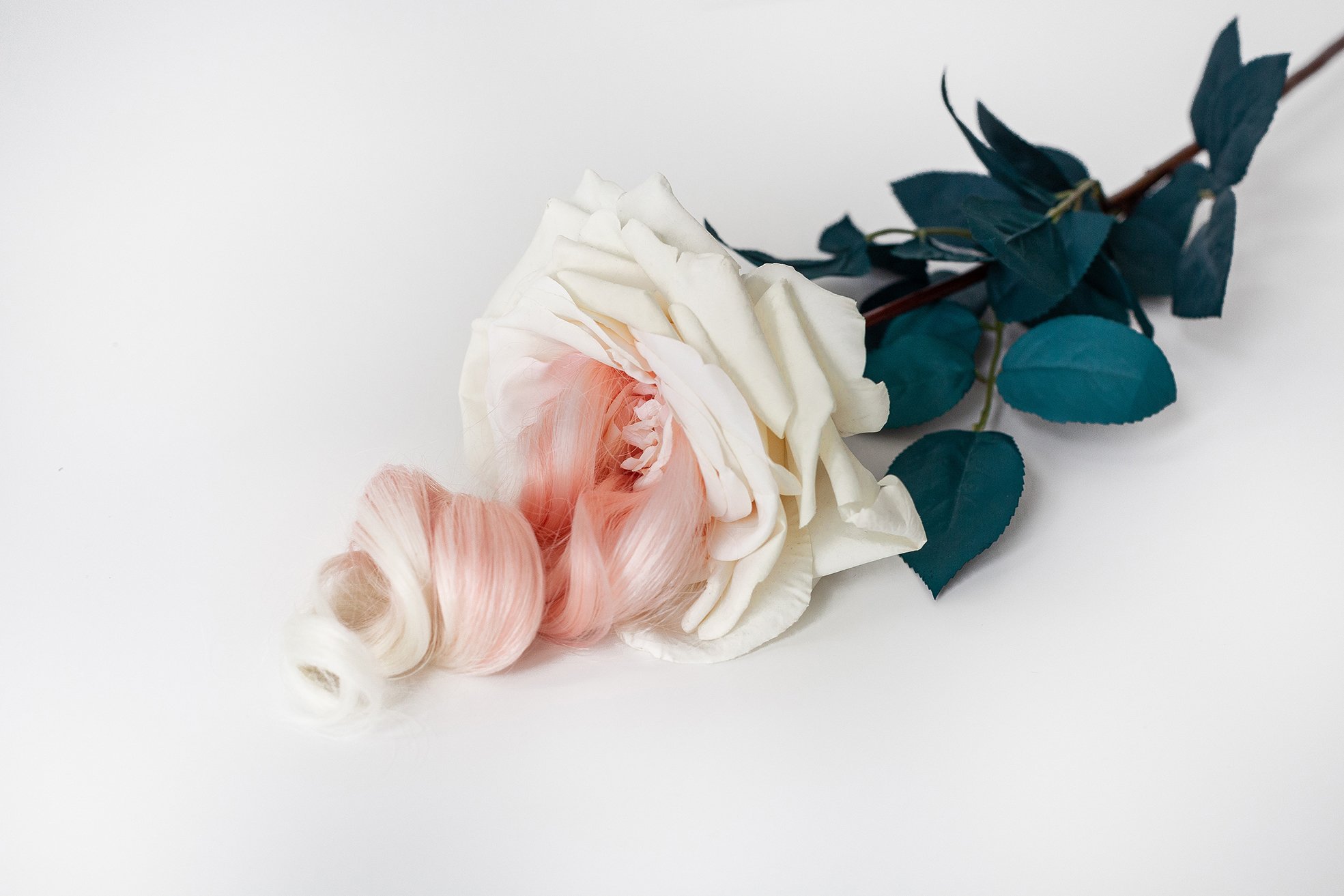Sleeping beauty Rose-Aurore. From the Stranger Stories exhibition curated by Lizaveta Matveeva at MYTH Gallery. Saint Petersburg, 2019