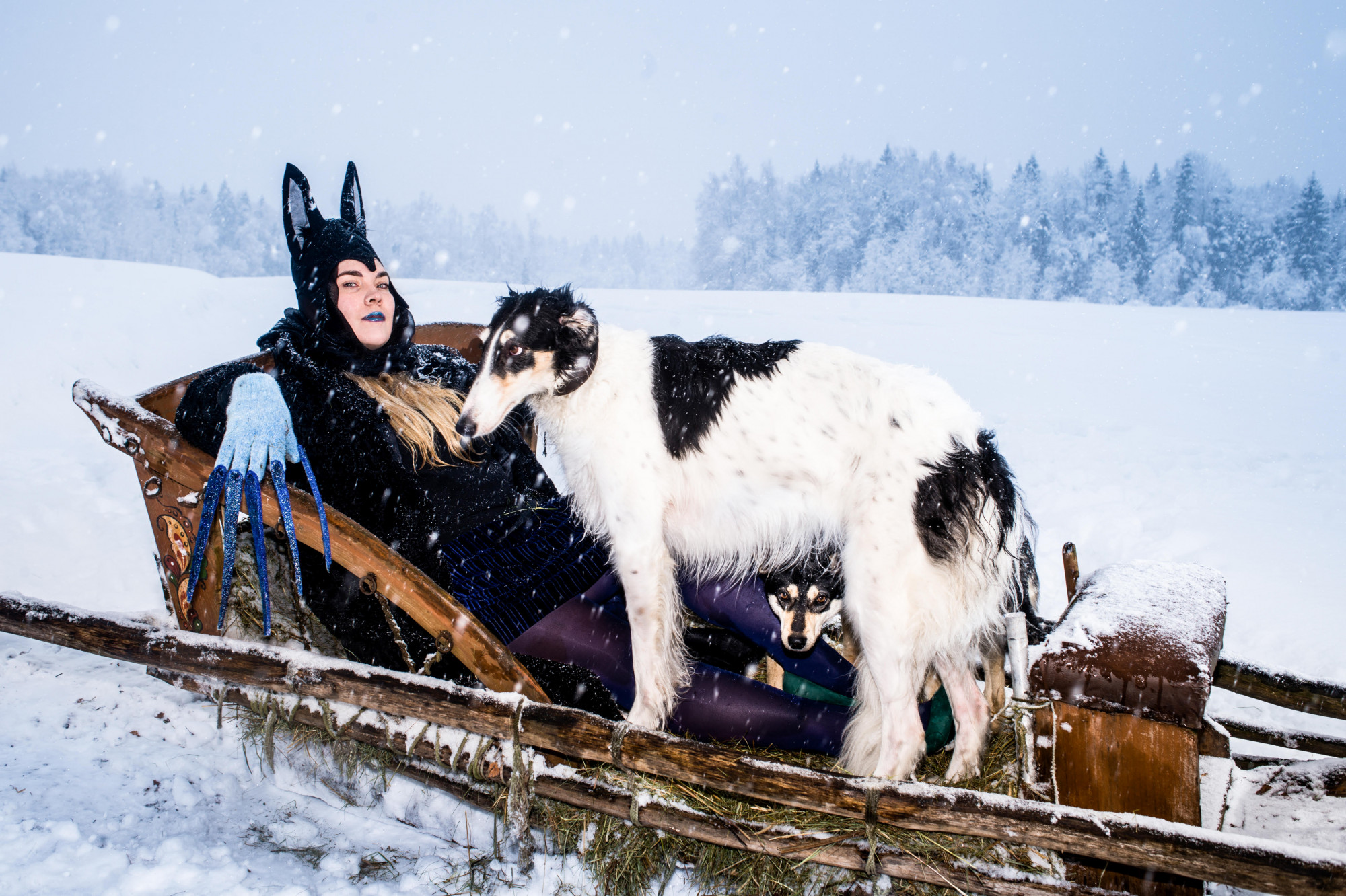 Stranger, 2019. Photo object for the solo show Rai’ok, Triumph gallery, Moscow. The title of the exhibition is a play on the words raiok (“little paradise” in Russian) and ok. Photo: Maksim Medvedev