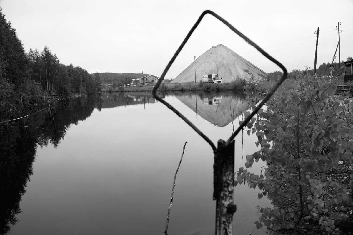 From the 36 Views project, 2017. The waste piles can be seen from almost anywhere in Degtyarsk