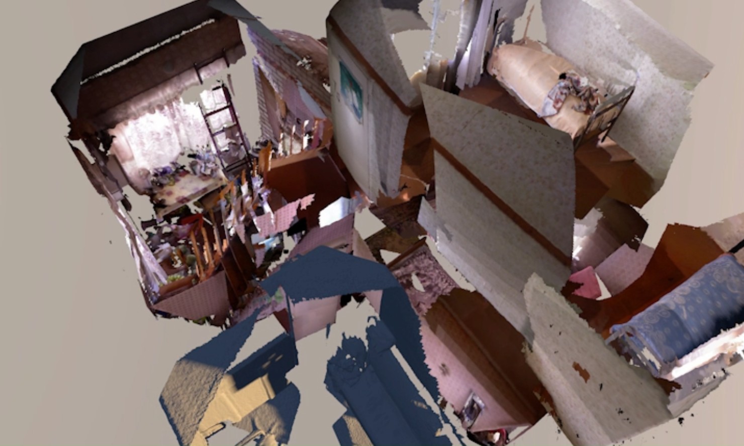 Place in Clouds, 2016. This project takes the viewer on a tour around an old childhood home
