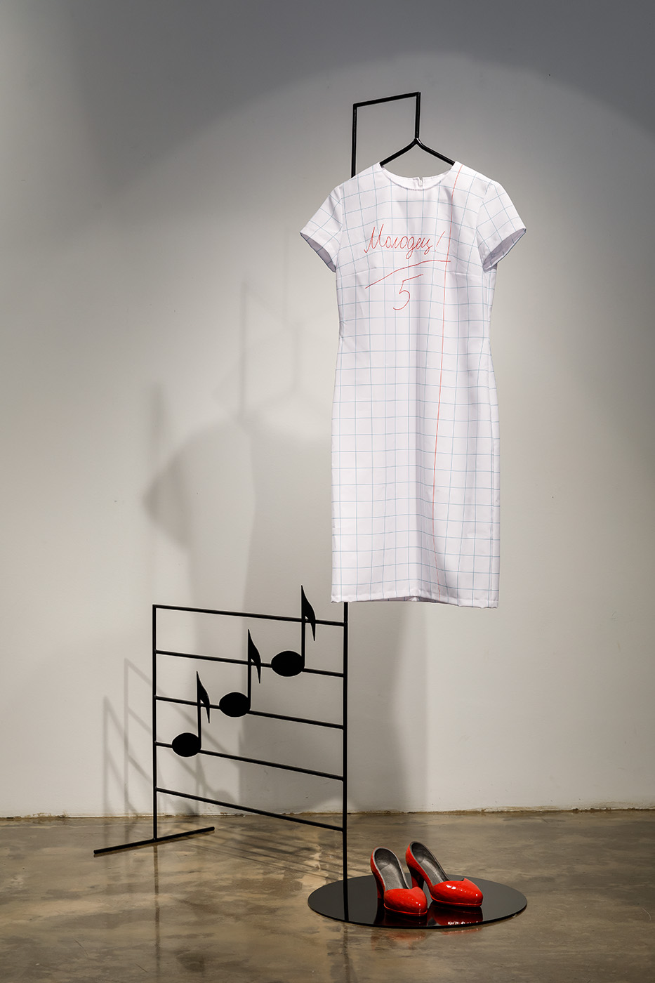An A-Student, 2019. Iron Overtones exhibition, 2019. Marina Gisich gallery, Saint Petersburg