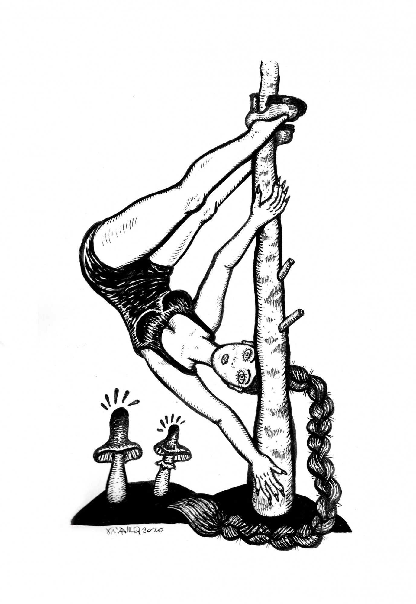 From the Gertrude Rude graphic series, 2020