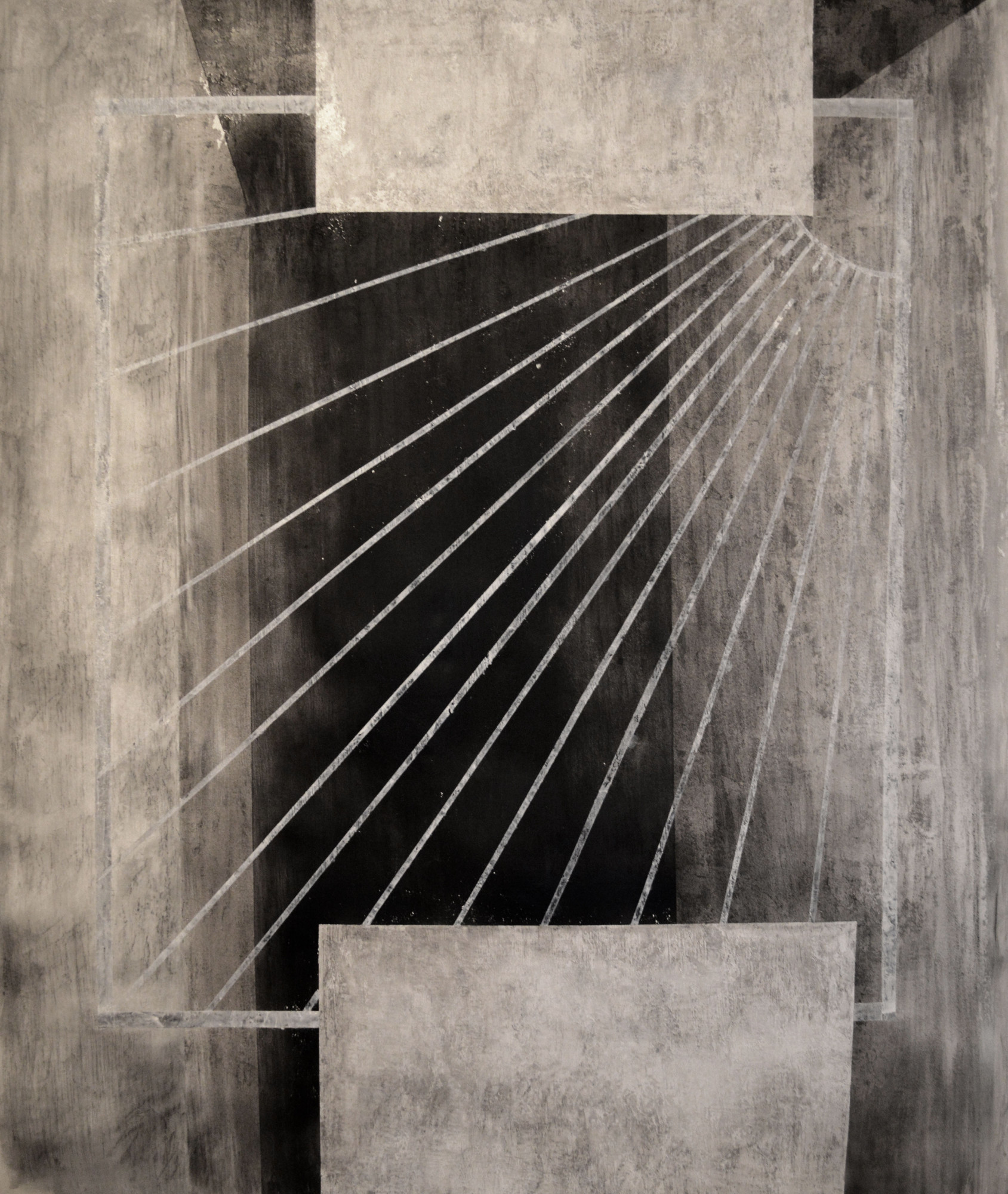 Railings. Playing with Gaps series, 2019-2020. Blazar exhibition, Moscow, 2020
