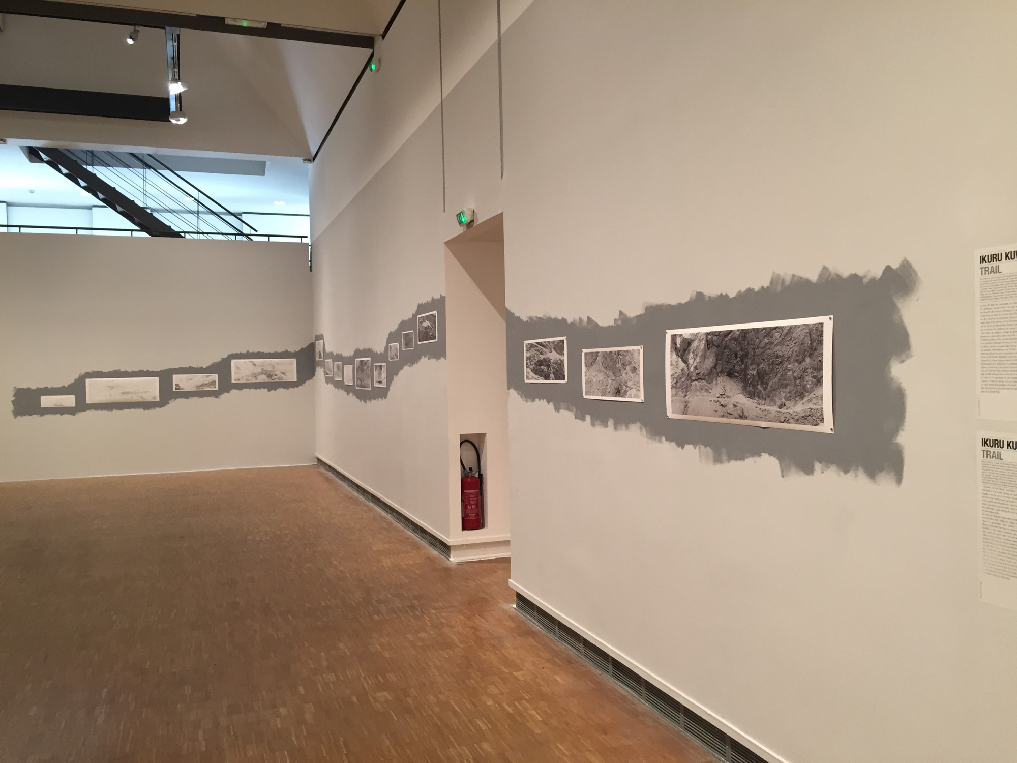 Trail exhibition view, 2016. Montpellier, France 