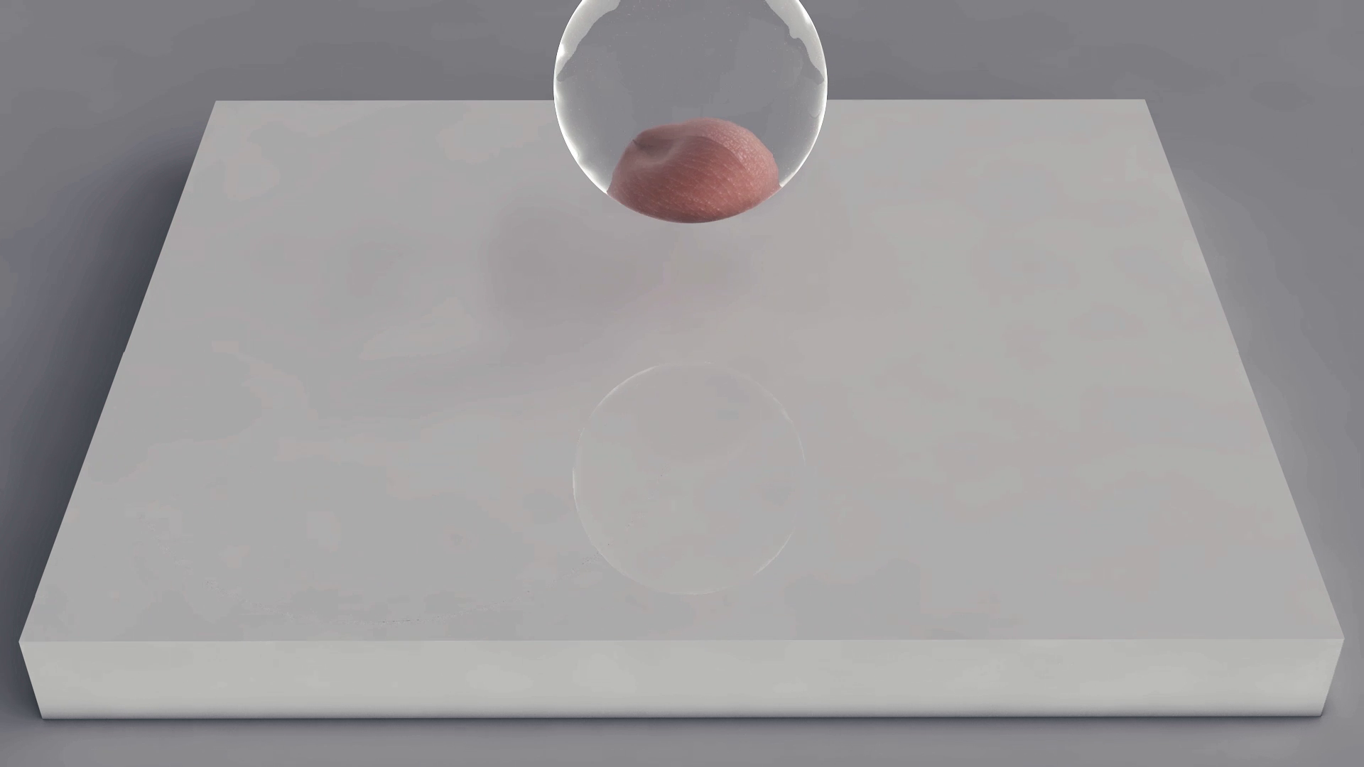 In White, CGI video loop, 2017