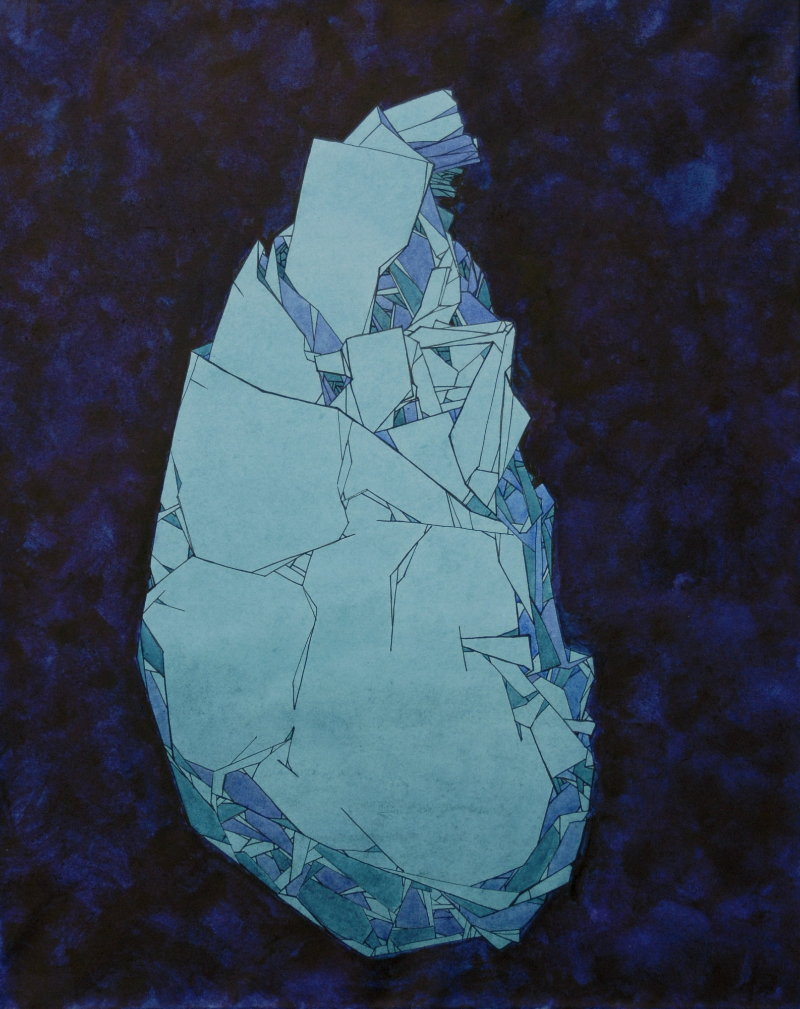 Kami no Yama (Paper Mountain), 2014. Solo exhibition at the Nakamoto Seiji Museum of Contemporary Art, Sendai, Japan
