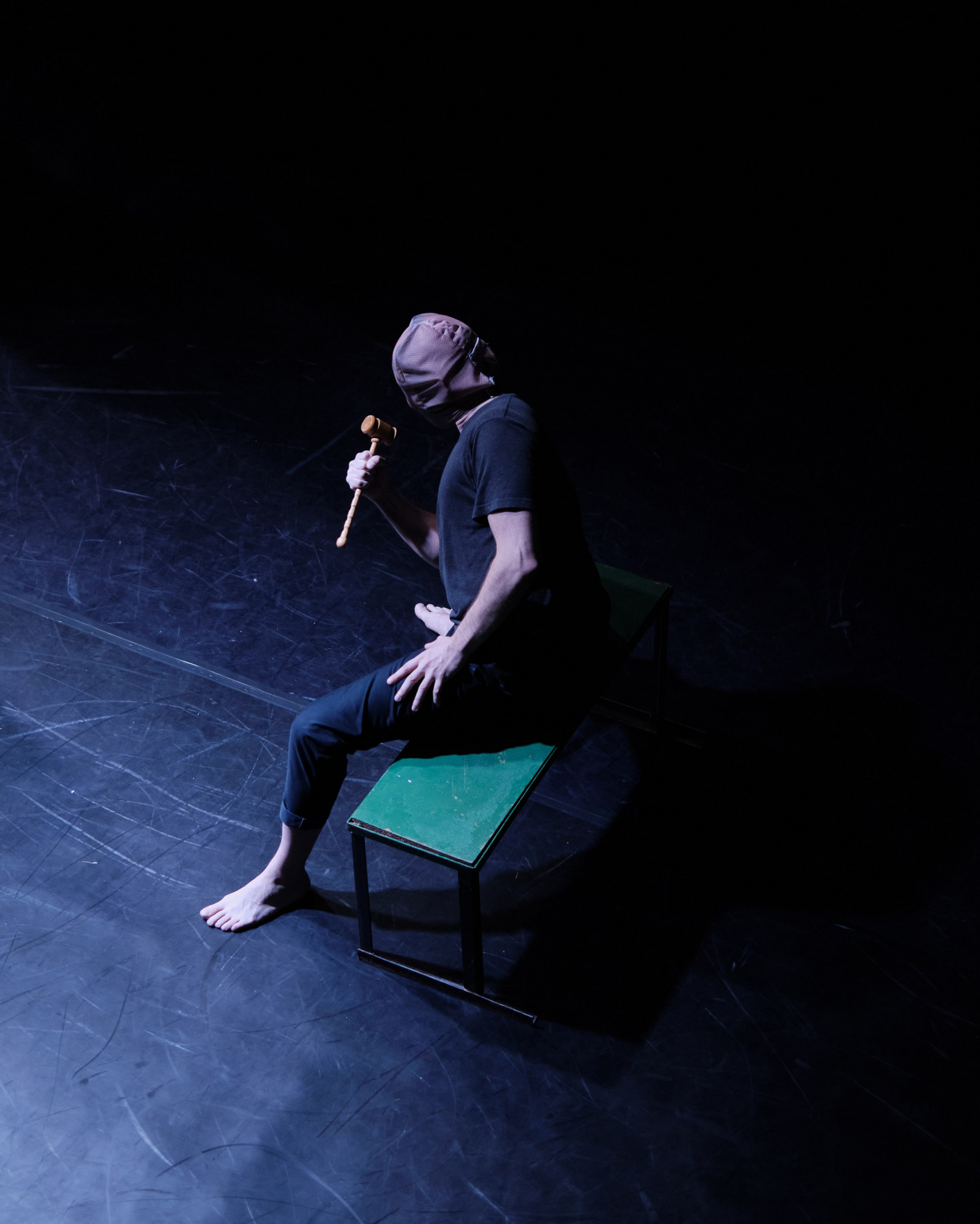 Not a Single Gesture, 2021. This participatory trilogy reflects on the power relations between the authorities and an individual, focusing on gestures used by political and religious leaders. Photo: Artyom Shustrov