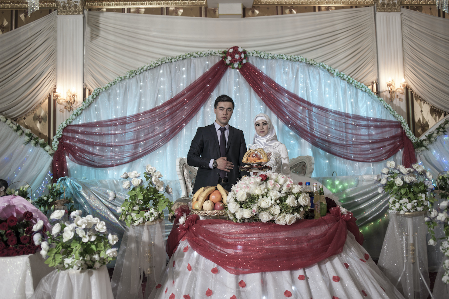 My Big Fat Tajik Wedding, 2015. In the coun­try where 47.2% live below the poverty threshold, the amount of money spent on wed­dings per year equals the country’s yearly spending of $2 bil­lion