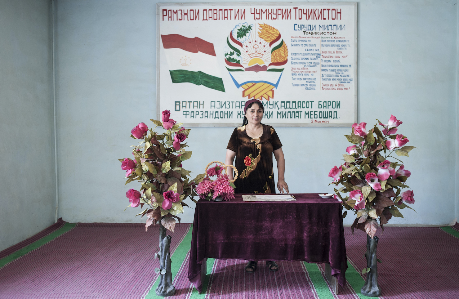 My Big Fat Tajik Wedding, 2015. A lot of marriages are still arranged, and after the ceremony and birth of children, husbands will leave to work abroad again—sometimes, choosing not to return