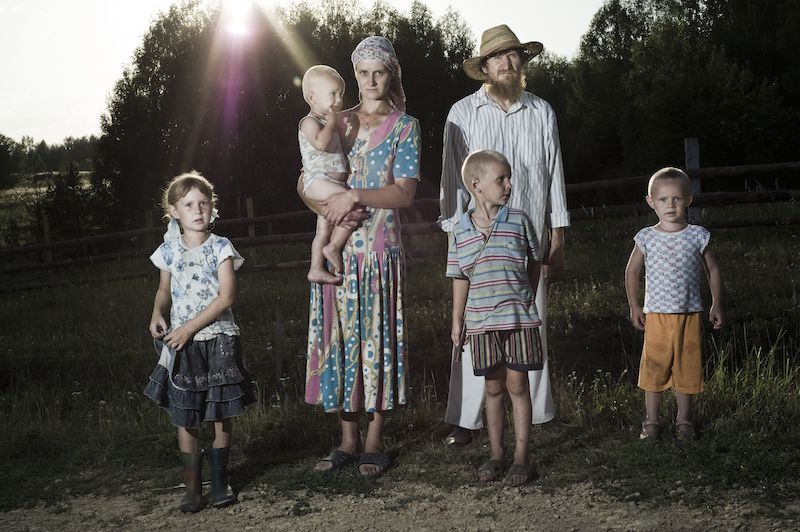 The End, 2011. This series documents the life around Diveevo Monastery, a sacred place where people await the Apocalypse and seek protection of Virgin Mary