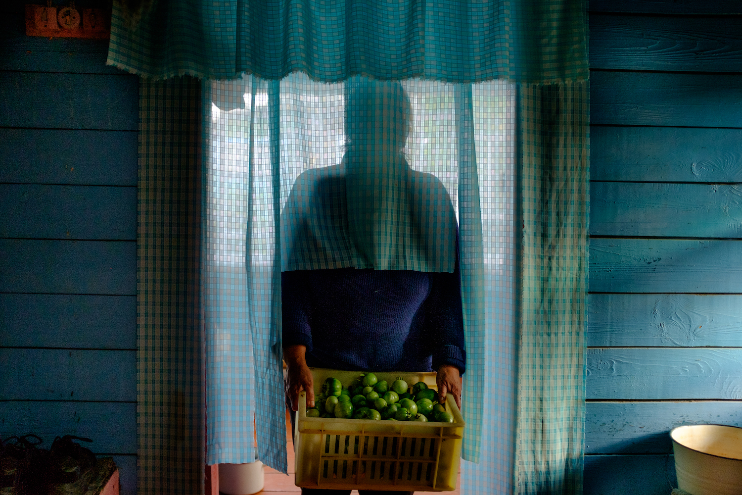 When the Sun Goes Down, 2018-ongoing. This project is an intimate portrait of Tkachova’s family, who live in Belarus, and an attempt to visually document the connections between generations of women