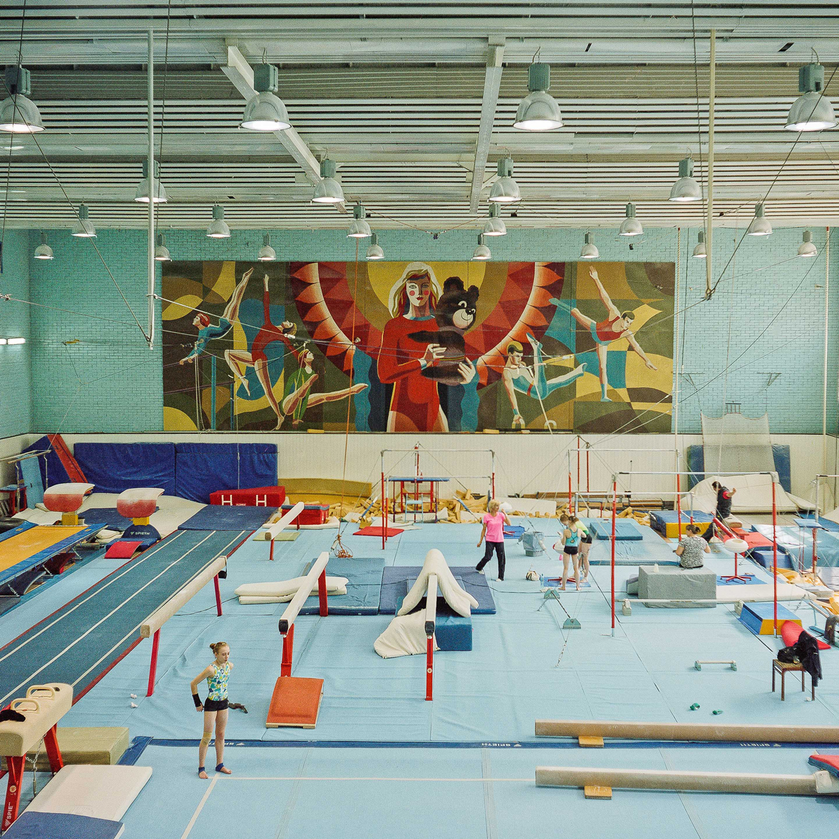 Moscow Olympics, 2013-14. Objects built for the 1980s Olympics still bear the signs of the optimism and hope of that era